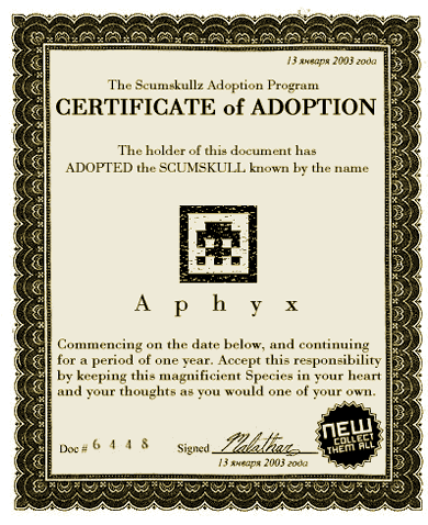 Adoption Certificate